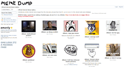 Desktop Screenshot of memedump.com